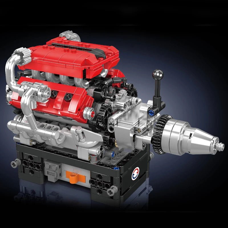 Mould King 10204 V8 Racing Engine