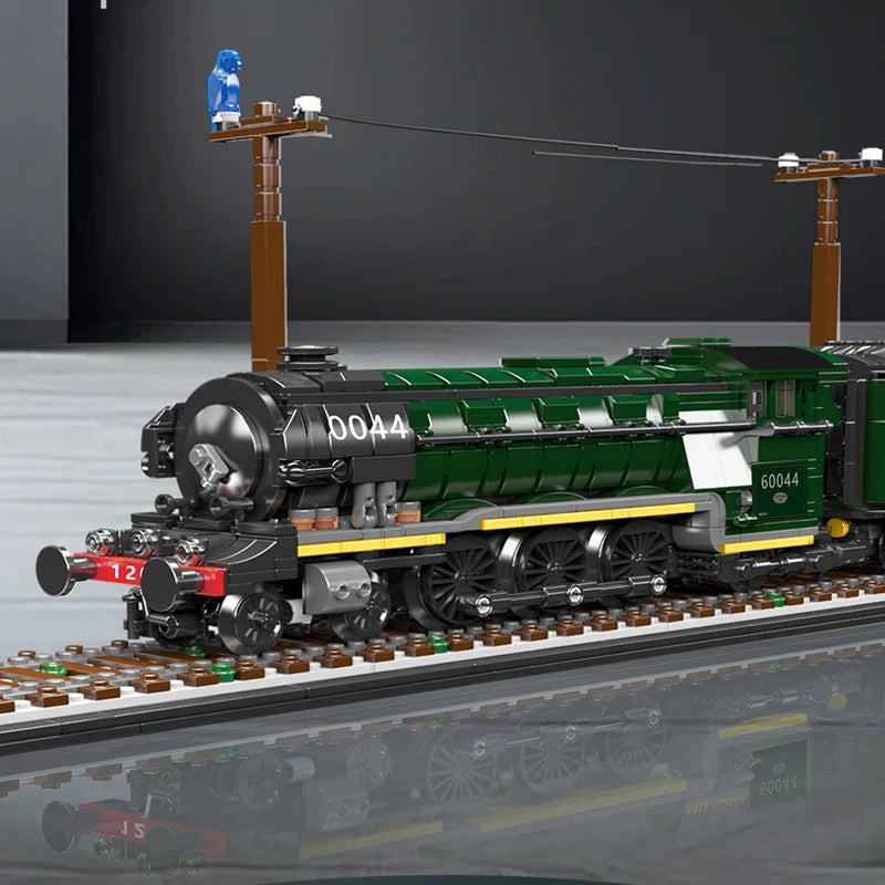 Mould King 12044 Flying Scotsman Train - Building Block Locomotive Kit