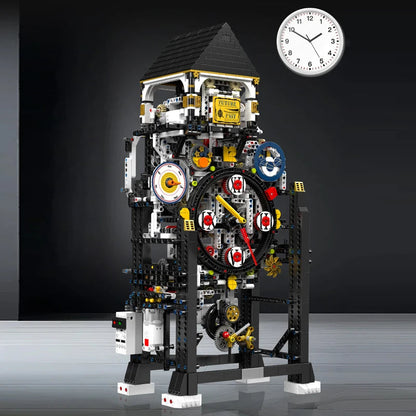 Mould King 10159 Cyberpunk Clock