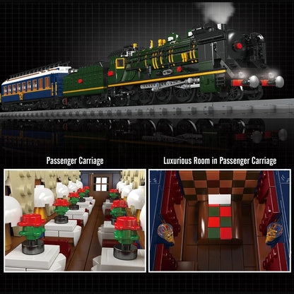 Mould King 12025 SNCF 231 Steam Locomotive - Motorized Building Blocks Set