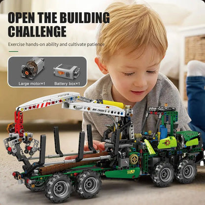 MOULD KING 19006 Pneumatic Forest Machine Truck