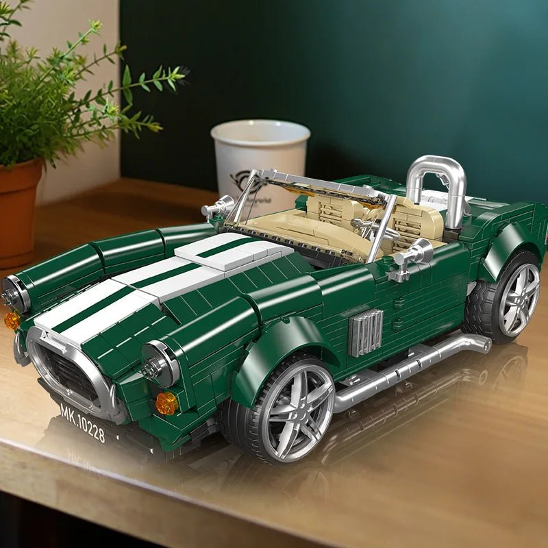Mould King 10228 AC Cobra 10228 - Vintage Sports Car Building Blocks