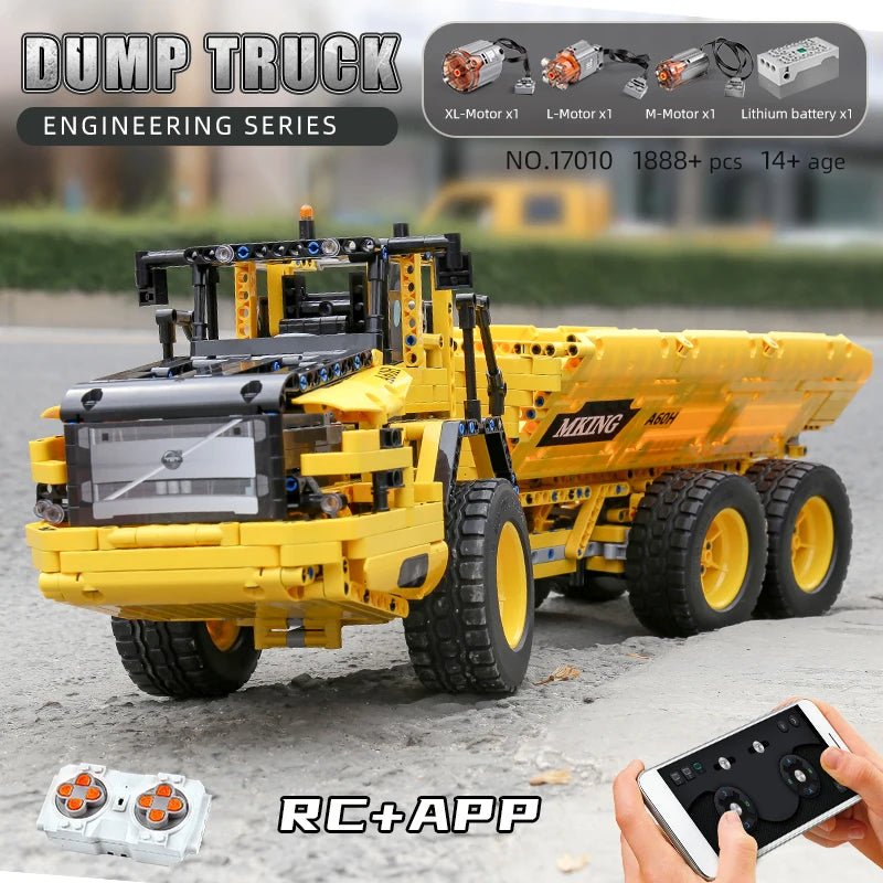 Mould King 17010 RC Dump Truck