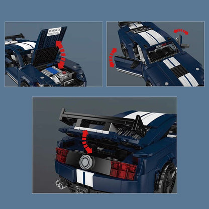 Mould King 10208 Shelby GT500 - Building Block Sport Car Model