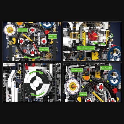 Mould King 10159 Cyberpunk Clock