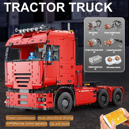 Mould King 19005 RC Tractor Truck - Building Blocks Set