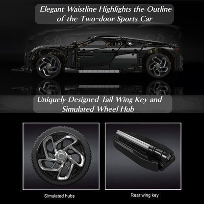 Mould King 13163 La Voiture Noire