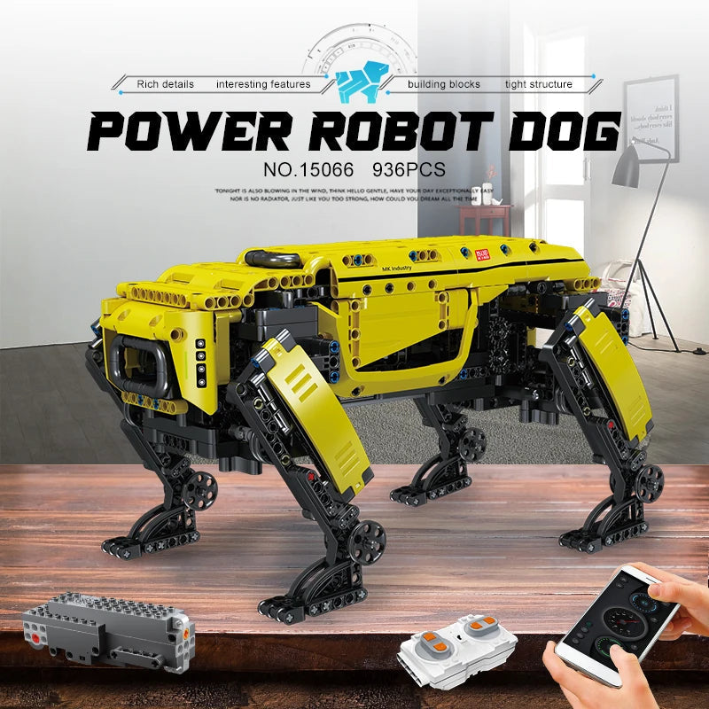 Mould King15066/15075  MK Dynamics Dog Robot