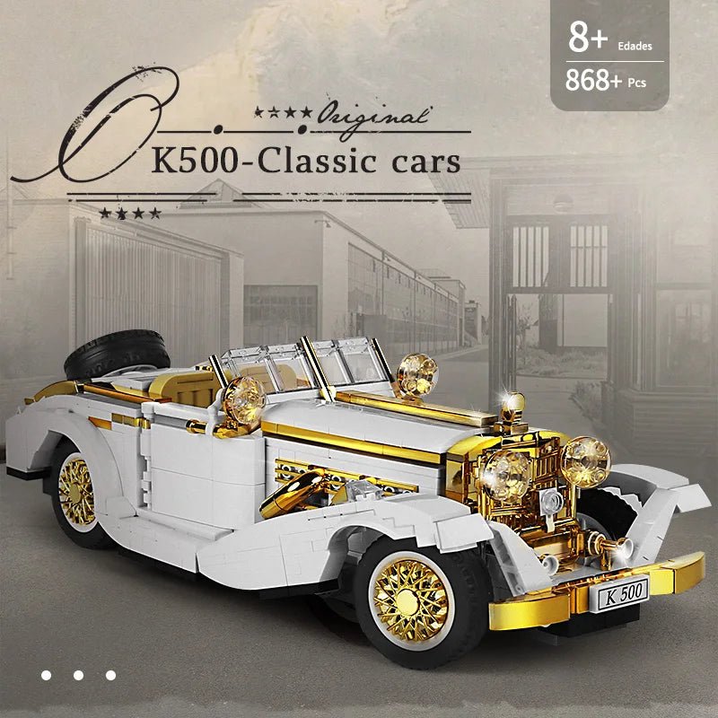 Mould King 10003 K500 Vintage Car - Classic Building Blocks Set