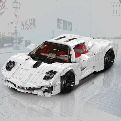 Mould King Utopia 10196 - Super Racing Car Building Block Set