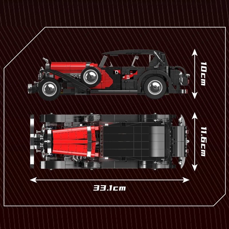 Mould King 10114 Vintage Classic Car