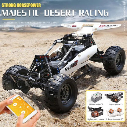Mould King 18001 PF Buggy 2 - RC Desert Racing Building Blocks