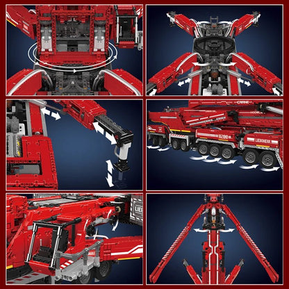 Mould King 17007/17008 LTM 11200 Crane