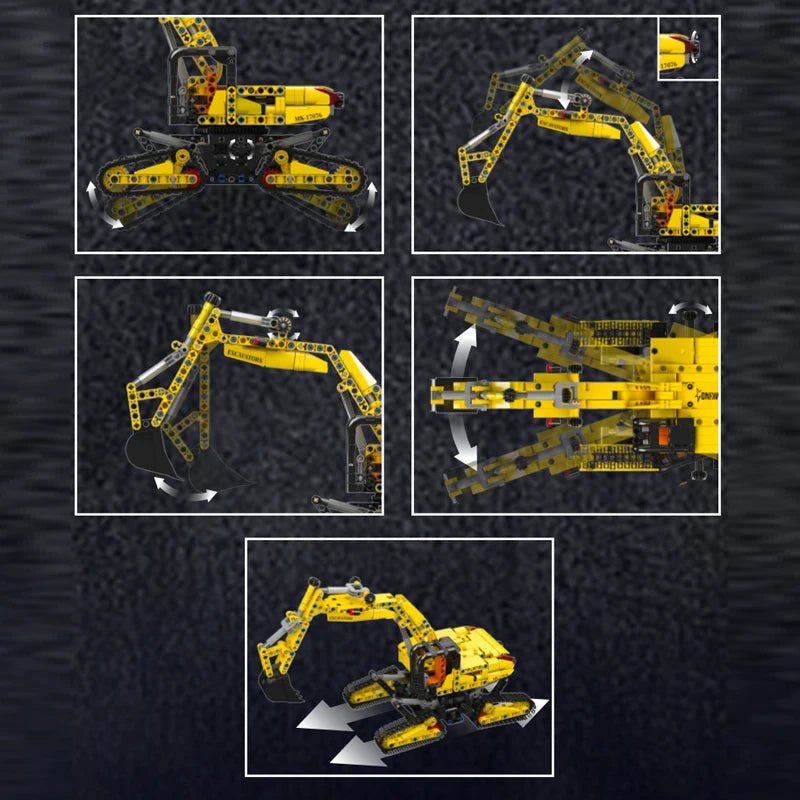 Mould King RC Future Excavator