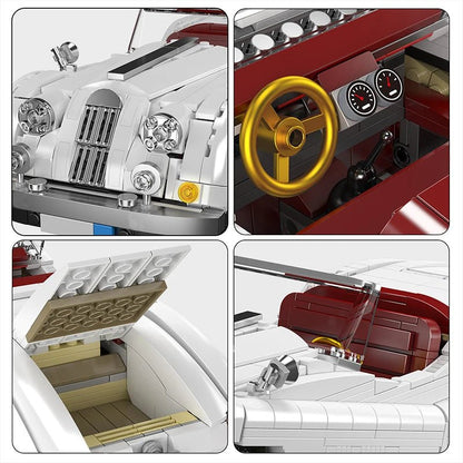 Mould King 10236 MOC XK140 QTS Vintage Car - Building Blocks Set