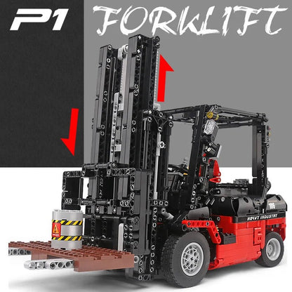 Mould King 13106 - Motorized Forklift Building Block Set