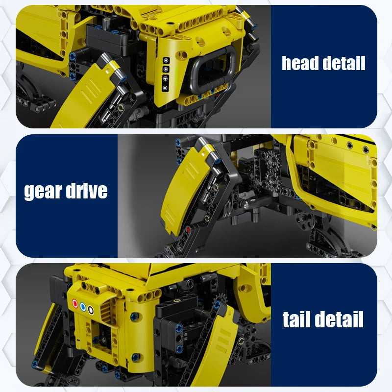 Mould King15066/15075  MK Dynamics Dog Robot