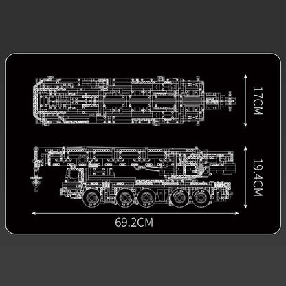 Mould King LTM 1110 Crane - RC Technical Building Blocks
