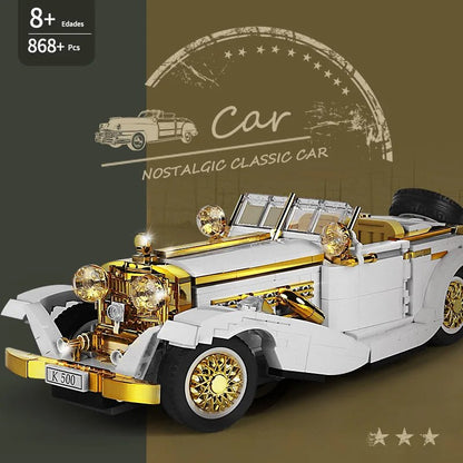 Mould King 10003 K500 Vintage Car - Classic Building Blocks Set