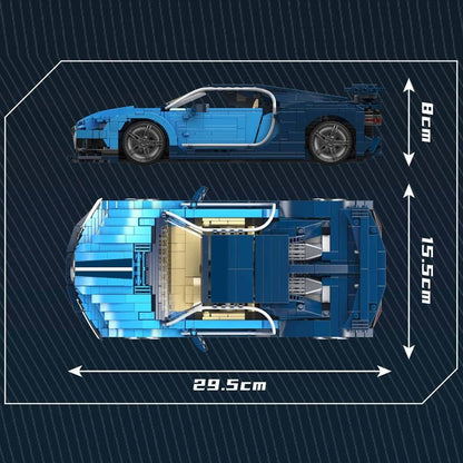 Mould King 10111 Blue Sport Racer