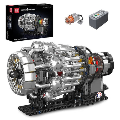 Mould King 10216 Motorized Turbojet Engine
