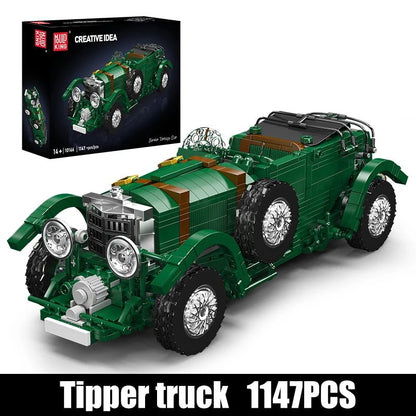 Mould King 10166 MOC Blower - Vintage Car Building Blocks Kit