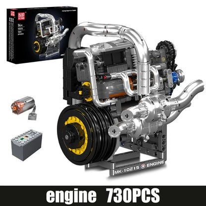 Mould King 10215 Supercar Engine
