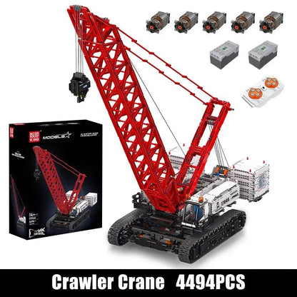 Mould King 17046 RC Wacker 16000 Crawer Crane - Building Kit