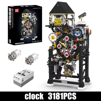 Mould King 10159 Cyberpunk Clock
