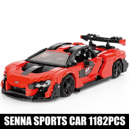 Mould King 10007 Red Sport Racing Car
