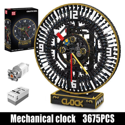 Mould King 10160 Motorized Mechanical Grand Clock - STEM Building Kit