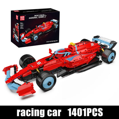Mould King 13209 SF-24 F1 Racing Car - Building Block Model Kit