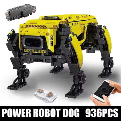 Mould King 15066/15075 AlphaDog Robot - Motorized Technical Building Blocks