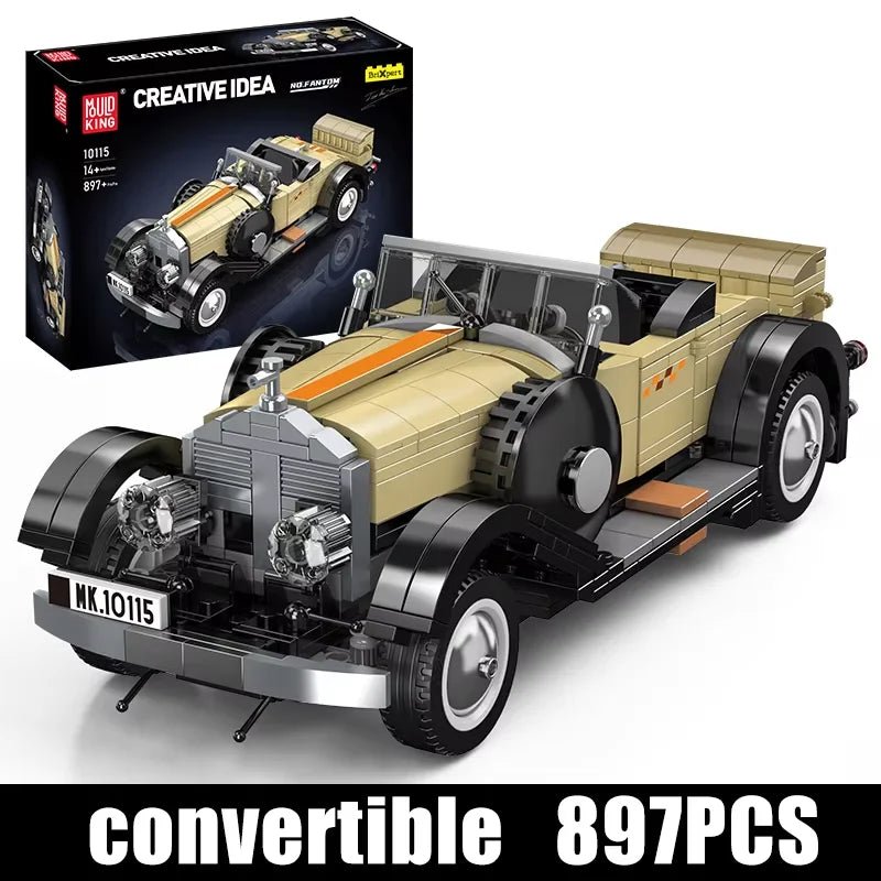 Mould King 10115 The Fantom - Vintage Car Building Block Set
