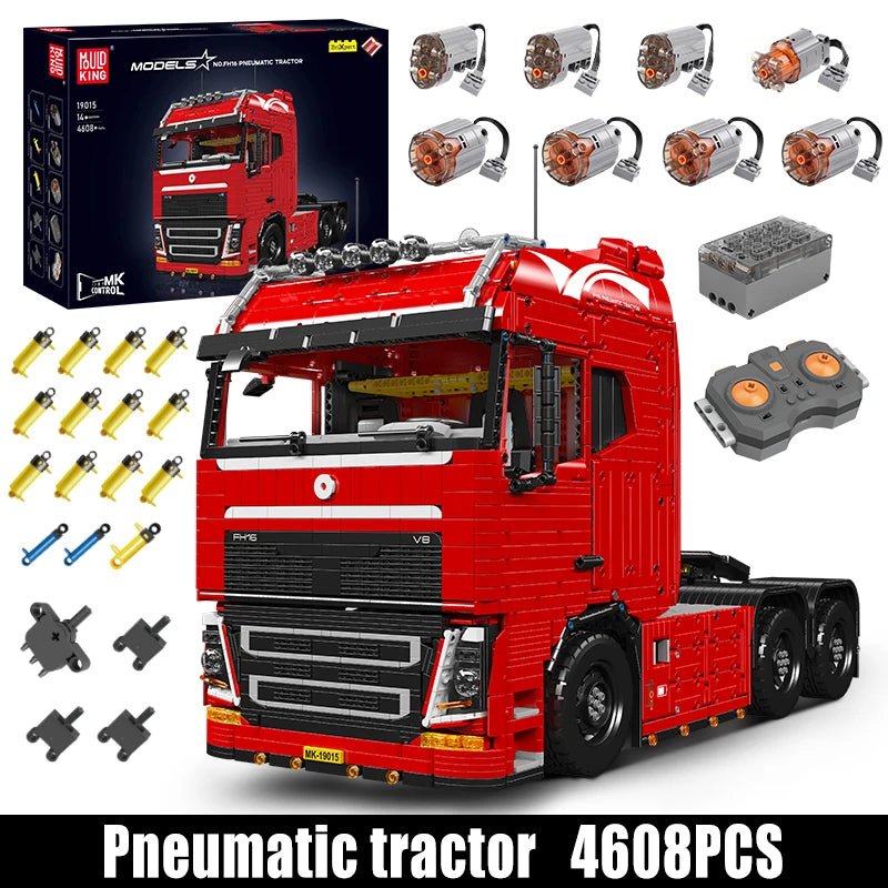 Mould King 19015 FH16 Pneumatic Tractor