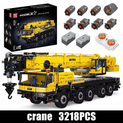 Mould King 17073/17074 RC LTM 1110 Crane