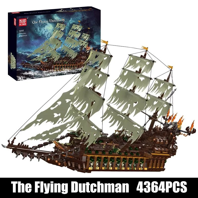 Mould King 13197 Flying Dutchman - Pirate Ship Building Blocks