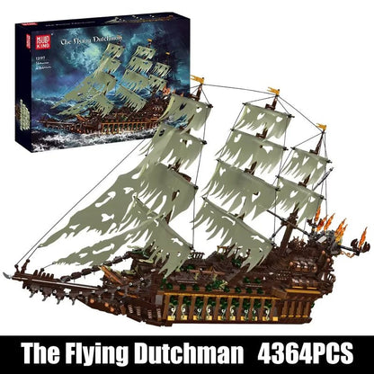 Mould King 13197 Flying Dutchman - Pirate Ship Building Blocks