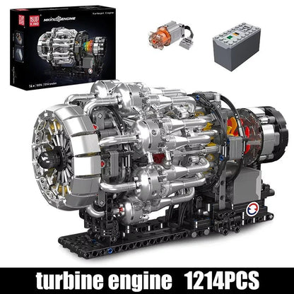 Mould King 10216 Motorized Turbojet Engine