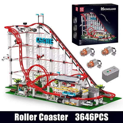 Mould King 11014 Motorized Roller Coaster