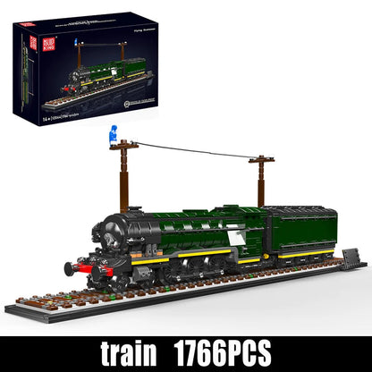Mould King 12044 Flying Scotsman Train - Building Block Locomotive Kit