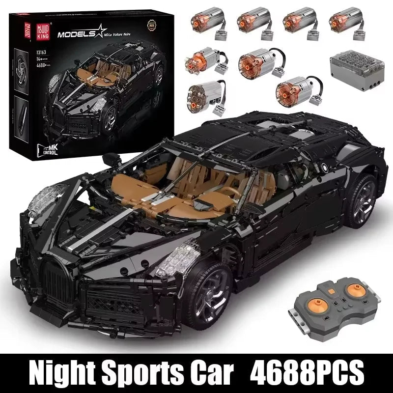 Mould King 13163 La Voiture Noire