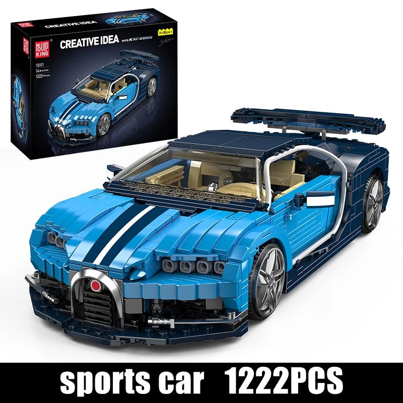 Mould King 10111 Blue Sport Racer
