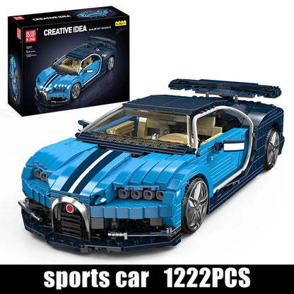 Mould King 10111 Blue Sport Racer