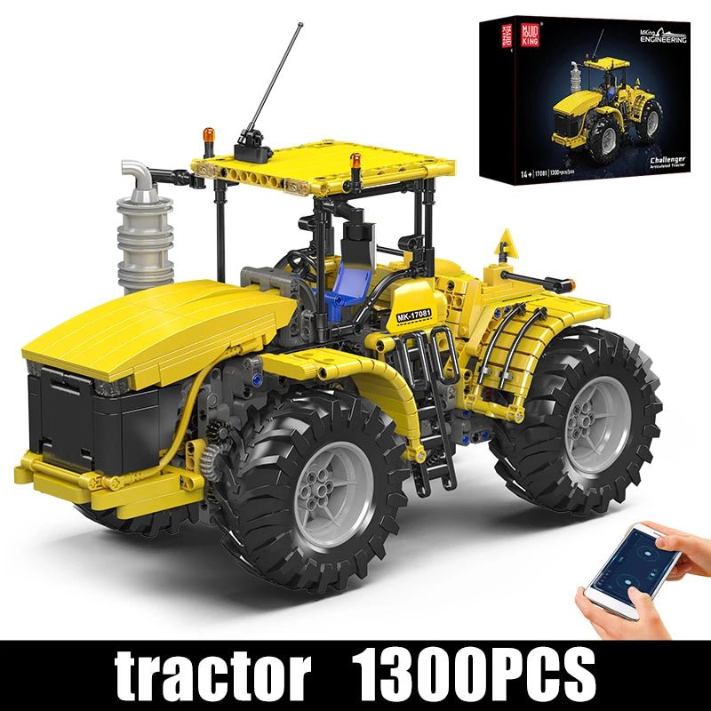 Mould King 17081/17082 RC Articulated Tractor