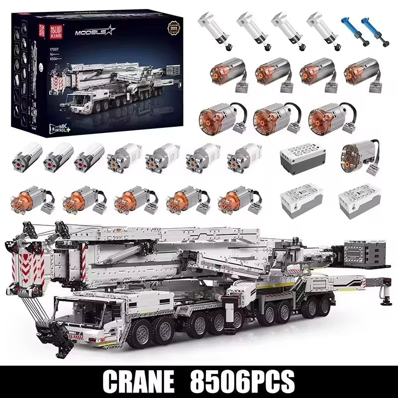 Mould King 17007/17008 LTM 11200 Crane