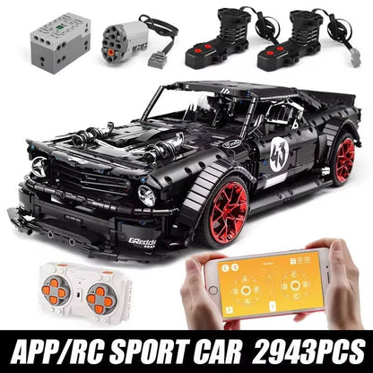 MOULD KING 13108 V2 Racing Car - APP RC Building Blocks Kit